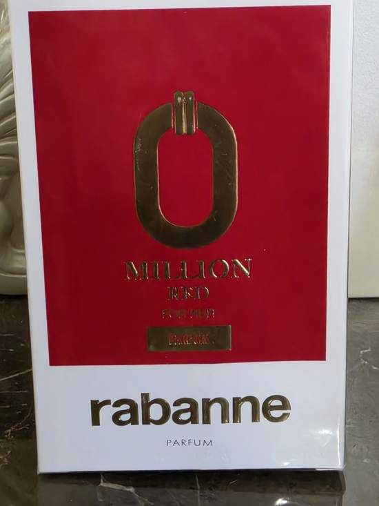 Paco Rabanne Accessories - 0 GOLD  Million Red Parfum - Red New 3Fl Oz